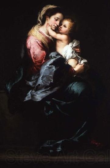 Bartolome Esteban Murillo Virgin and Child France oil painting art